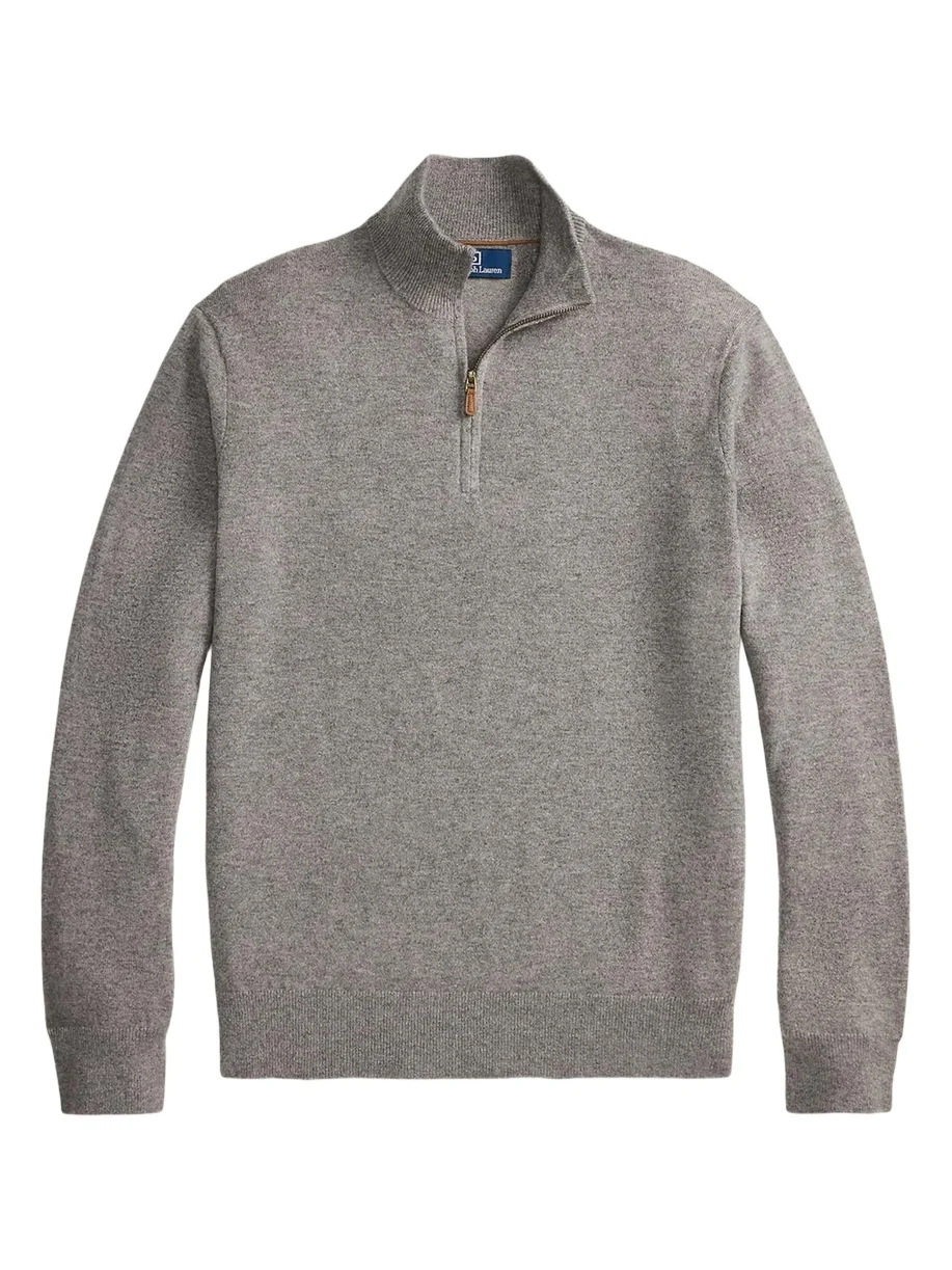 Polo Ralph Lauren Men's Cashmere Half-Zip Sweater