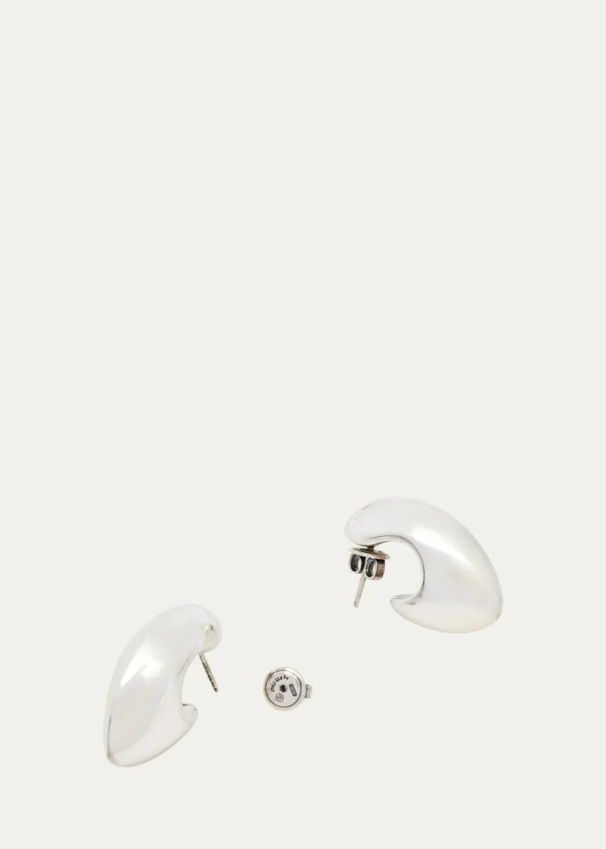 Bottega Veneta Curved Drop Earrings | Thumbnail 4 Bottega Veneta Curved Drop Earrings | Thumbnail 4