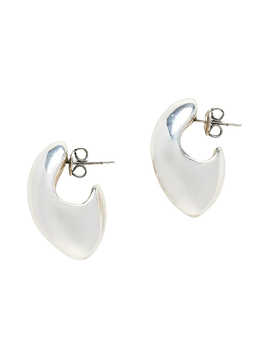 Bottega Veneta Curved Drop Earrings