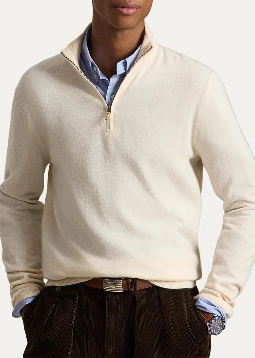 Polo Ralph Lauren Cashmere Quarter-Zip Sweater | Thumbnail 2 Polo Ralph Lauren Cashmere Quarter-Zip Sweater | Thumbnail 2
