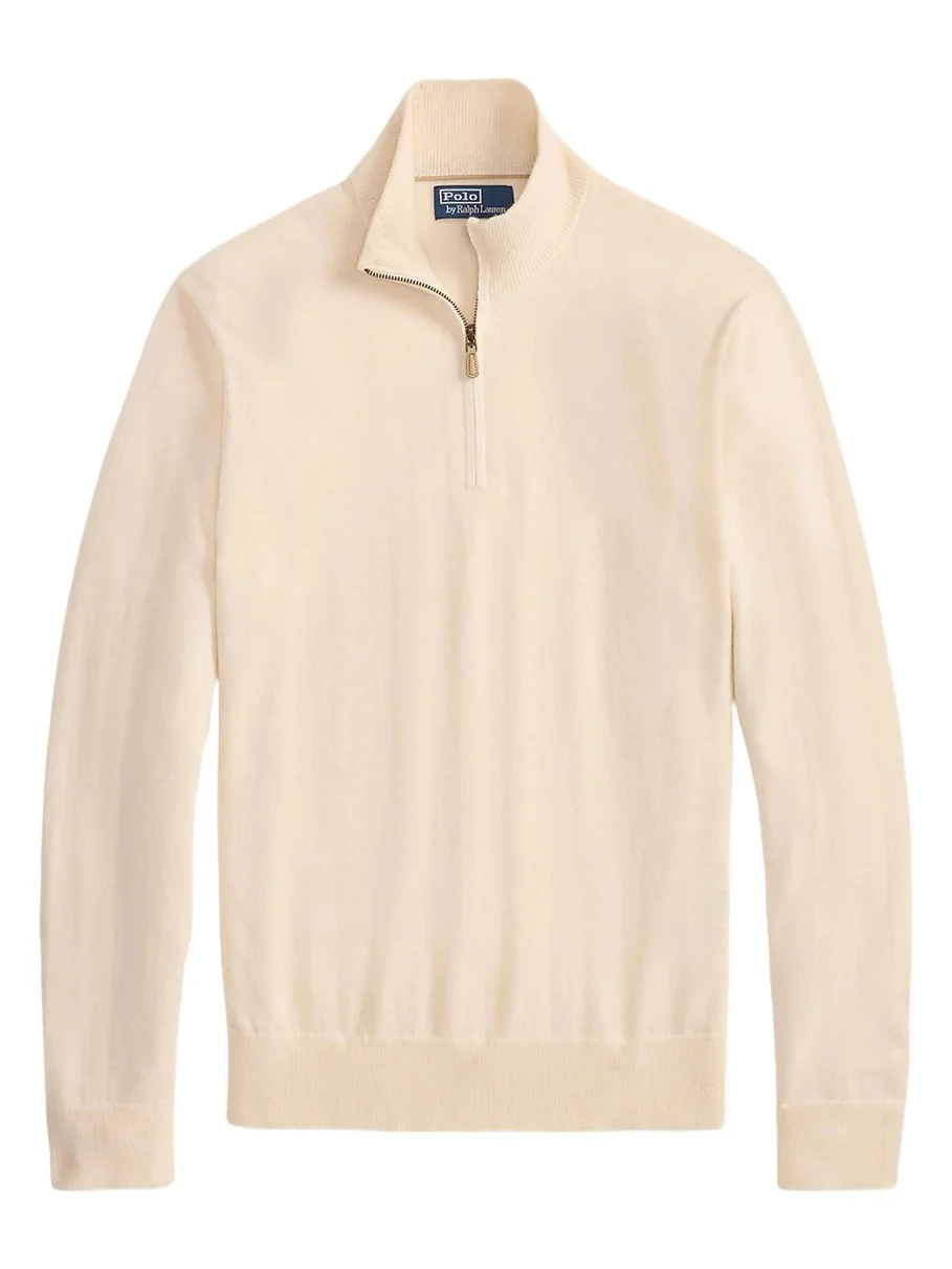 Polo Ralph Lauren Cashmere Quarter-Zip Sweater