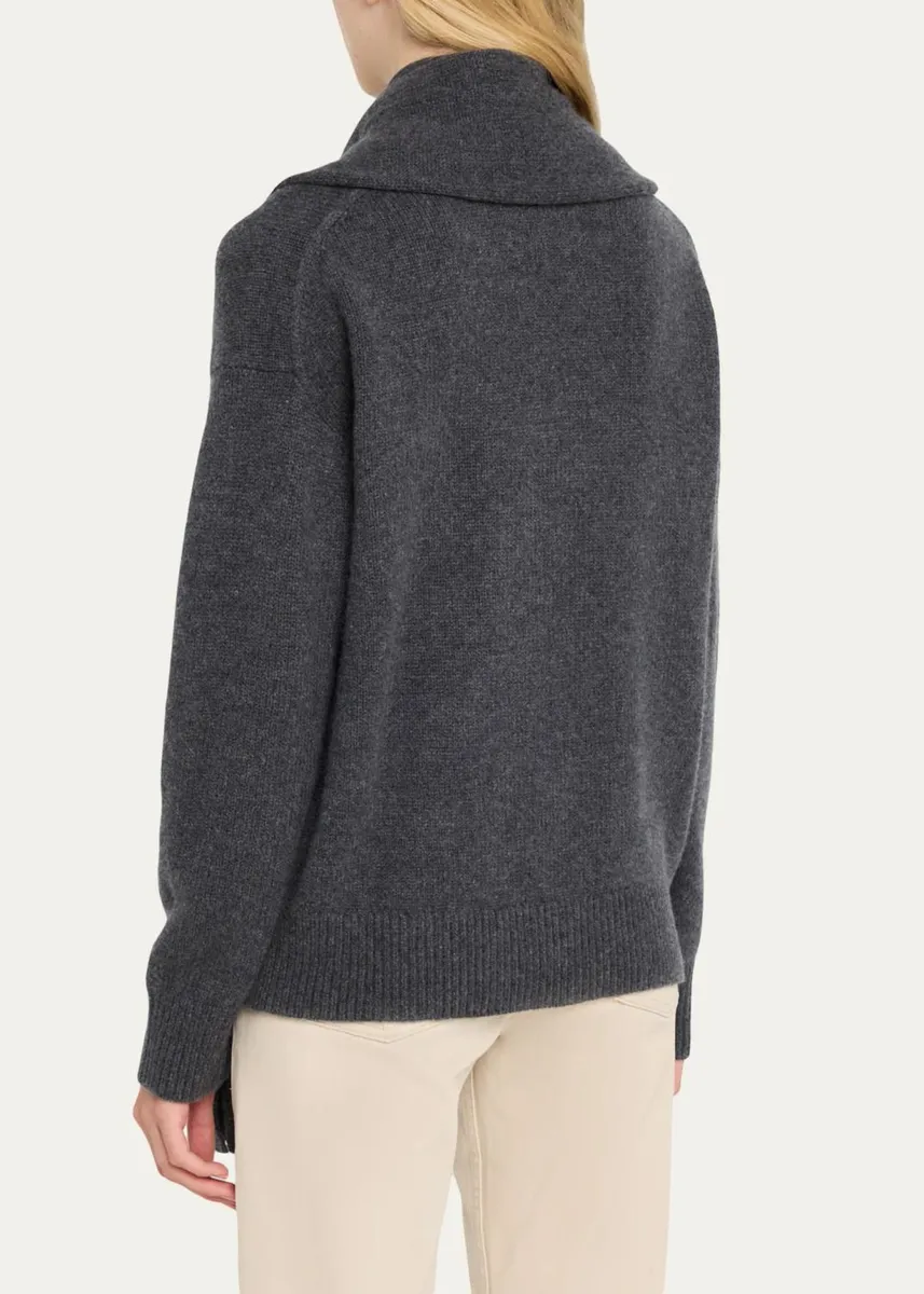 TWP Shrug Cashmere Crewneck Sweater | Thumbnail 3