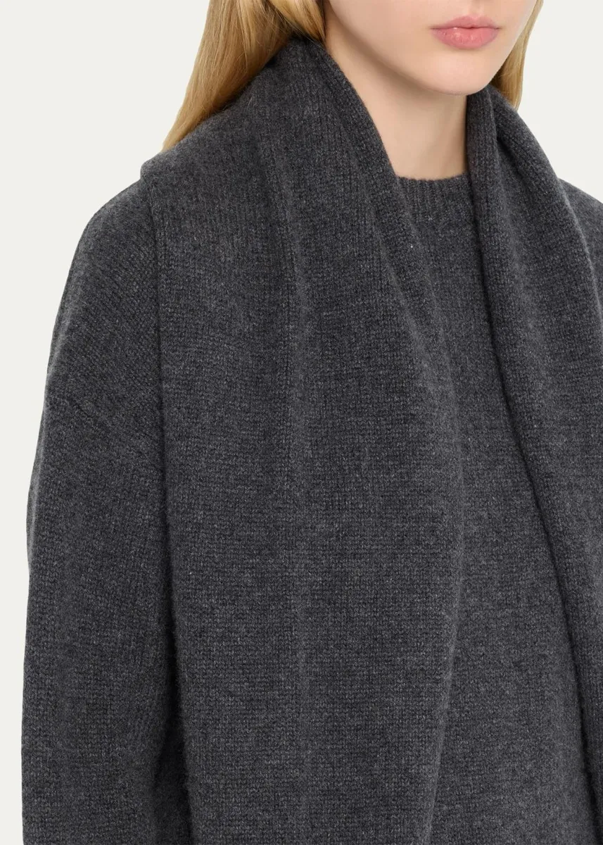 TWP Shrug Cashmere Crewneck Sweater | Thumbnail 5