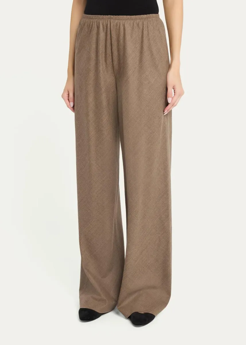 Maria McManus Bias Cut Wide-Leg Wool Pull-On Trousers | Thumbnail 8 Maria McManus Bias Cut Wide-Leg Wool Pull-On Trousers | Thumbnail 8