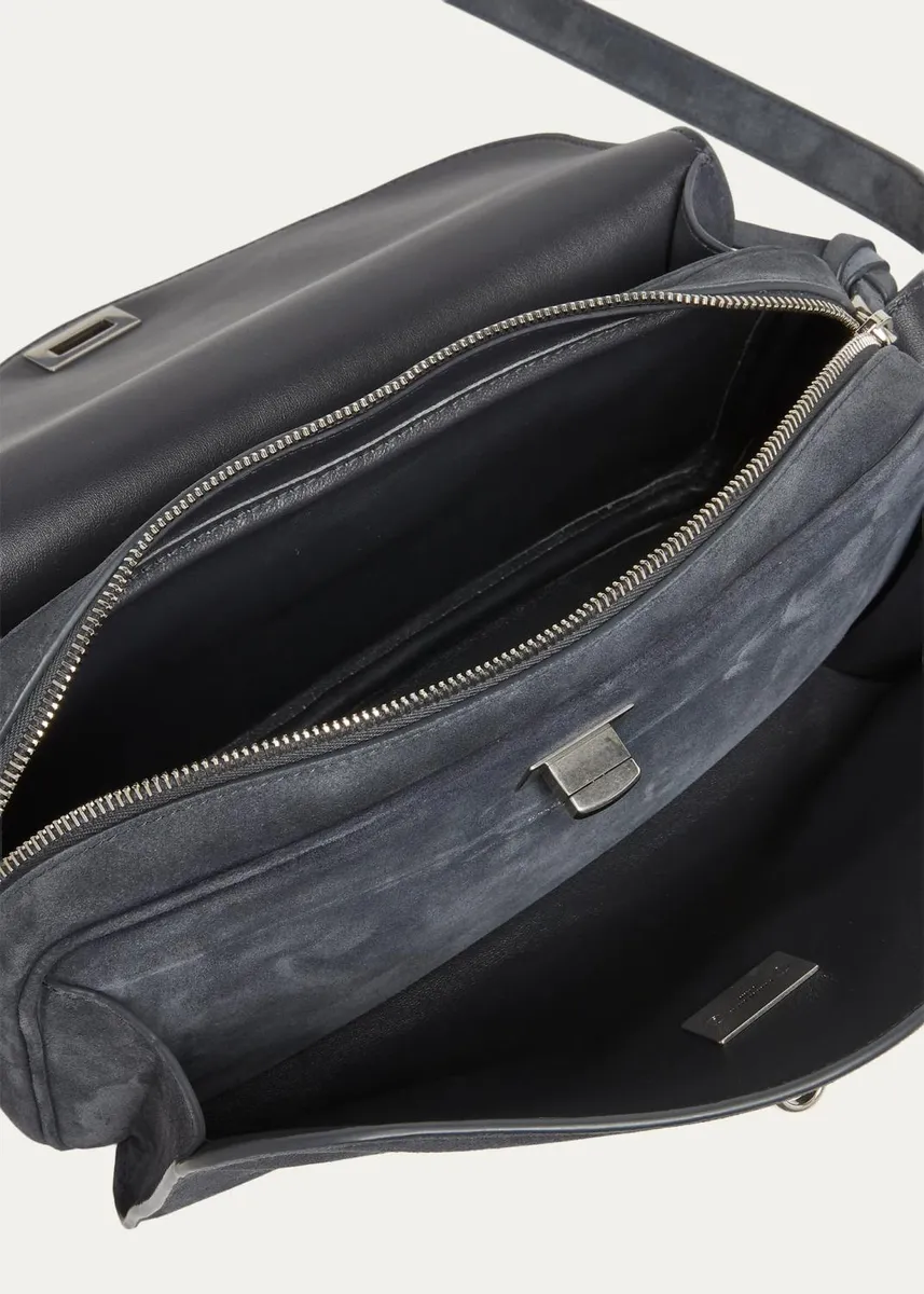 Balenciaga Waxed Suede Shoulder Bag | Thumbnail 4 Balenciaga Waxed Suede Shoulder Bag | Thumbnail 4