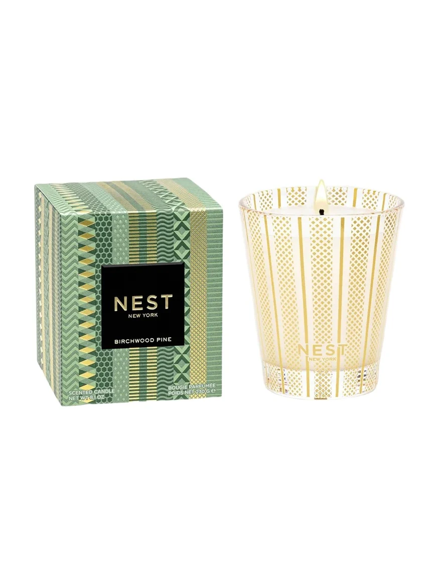 NEST New York Birchwood Pine Gold Classic Candle, 8.1 oz.
