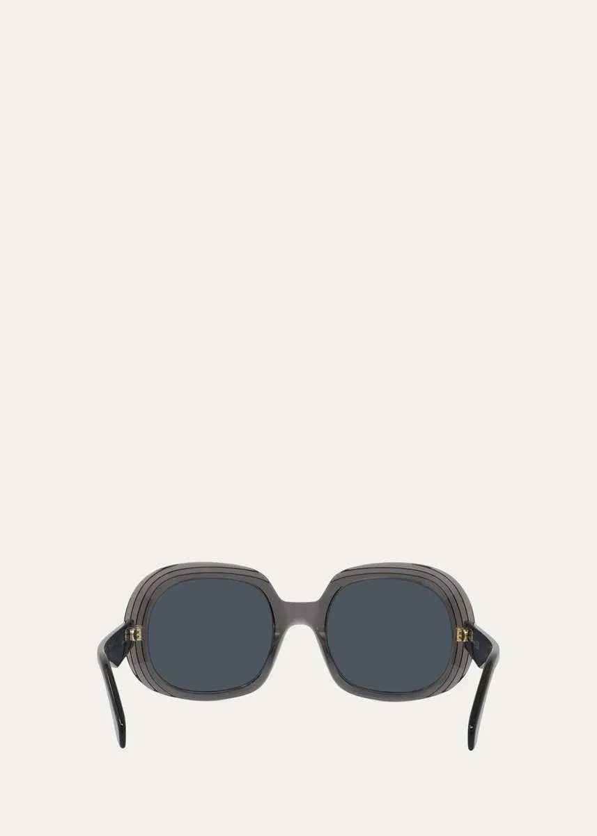 Loewe Anagram 54MM Round Sunglasses | Thumbnail 4 Loewe Anagram 54MM Round Sunglasses | Thumbnail 4