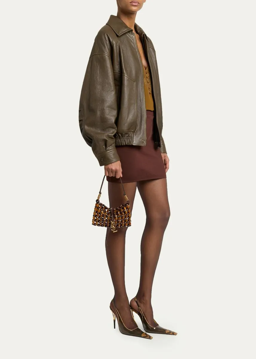 Saint Laurent Evening Beaded Shoulder Bag | Thumbnail 5