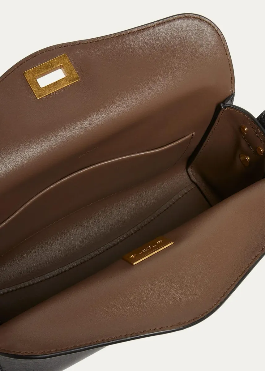 Balenciaga Le 7 Nano Leather Crossbody Bag | Thumbnail 4 Balenciaga Le 7 Nano Leather Crossbody Bag | Thumbnail 4
