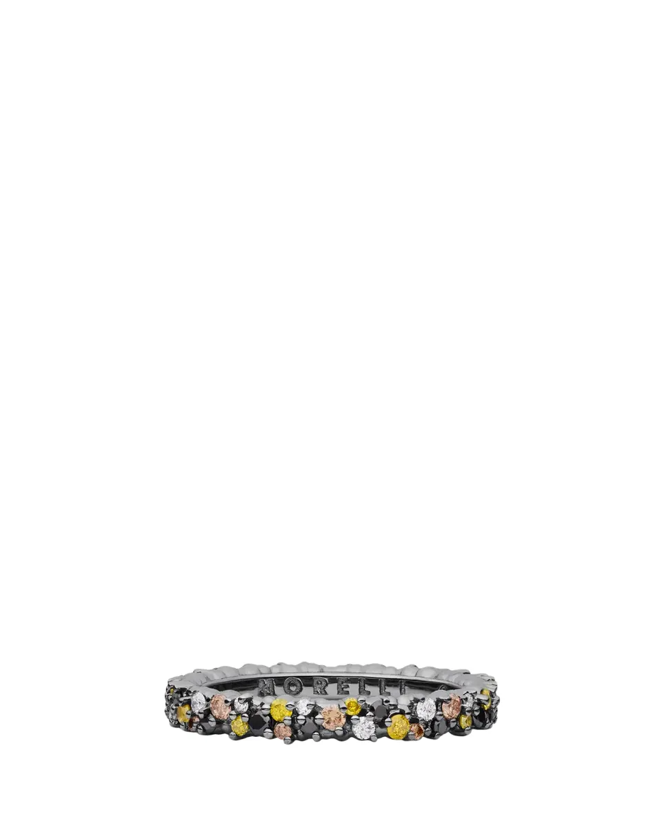 Paul Morelli 18K Black Gold Small Confetti Ring | Thumbnail 2