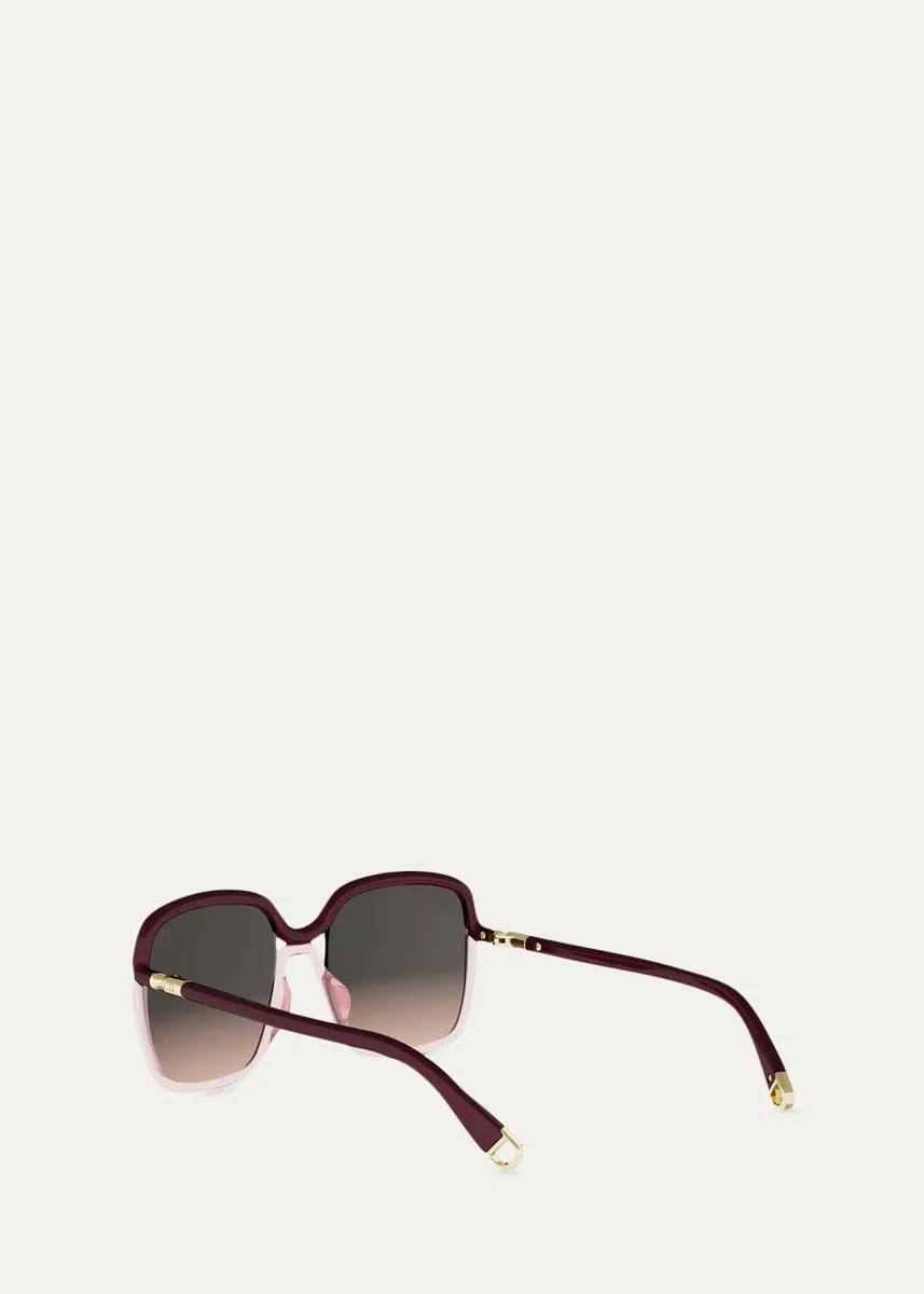 Dior Twincolors 56MM Square Sunglasses | Thumbnail 3 Dior Twincolors 56MM Square Sunglasses | Thumbnail 3