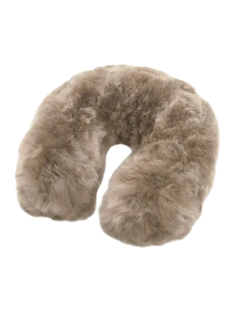 Weich Couture Alpaca Nio Fur Neck Pillow