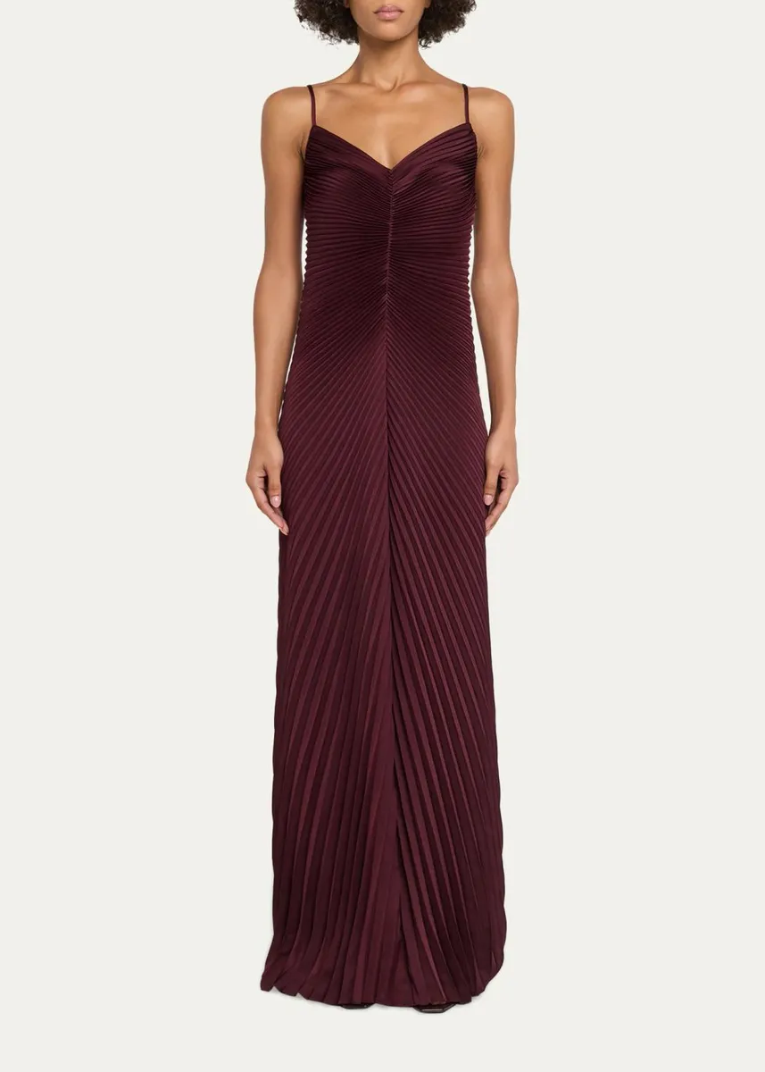 A.L.C. Genevieve Pleated Gown | Thumbnail 2