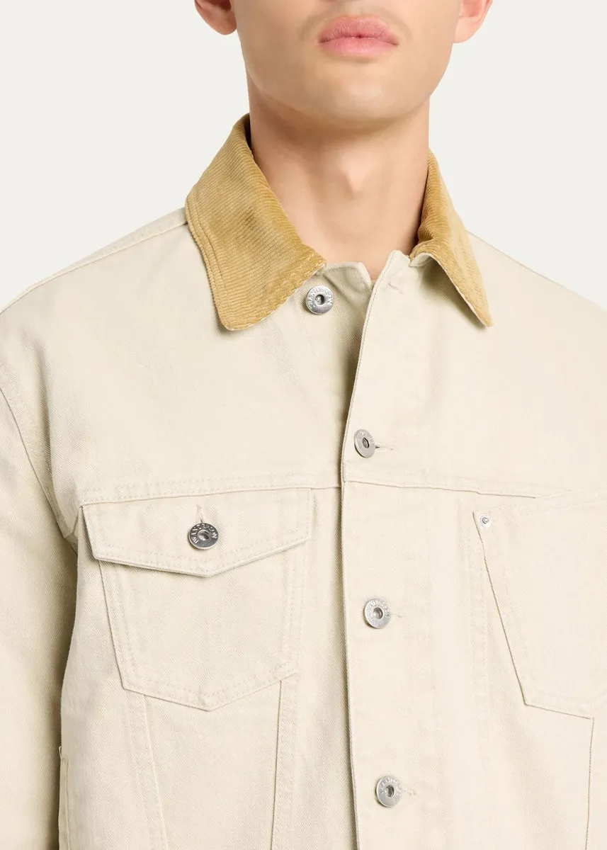 JW Anderson Men's Twill Cotton Jacket | Thumbnail 5