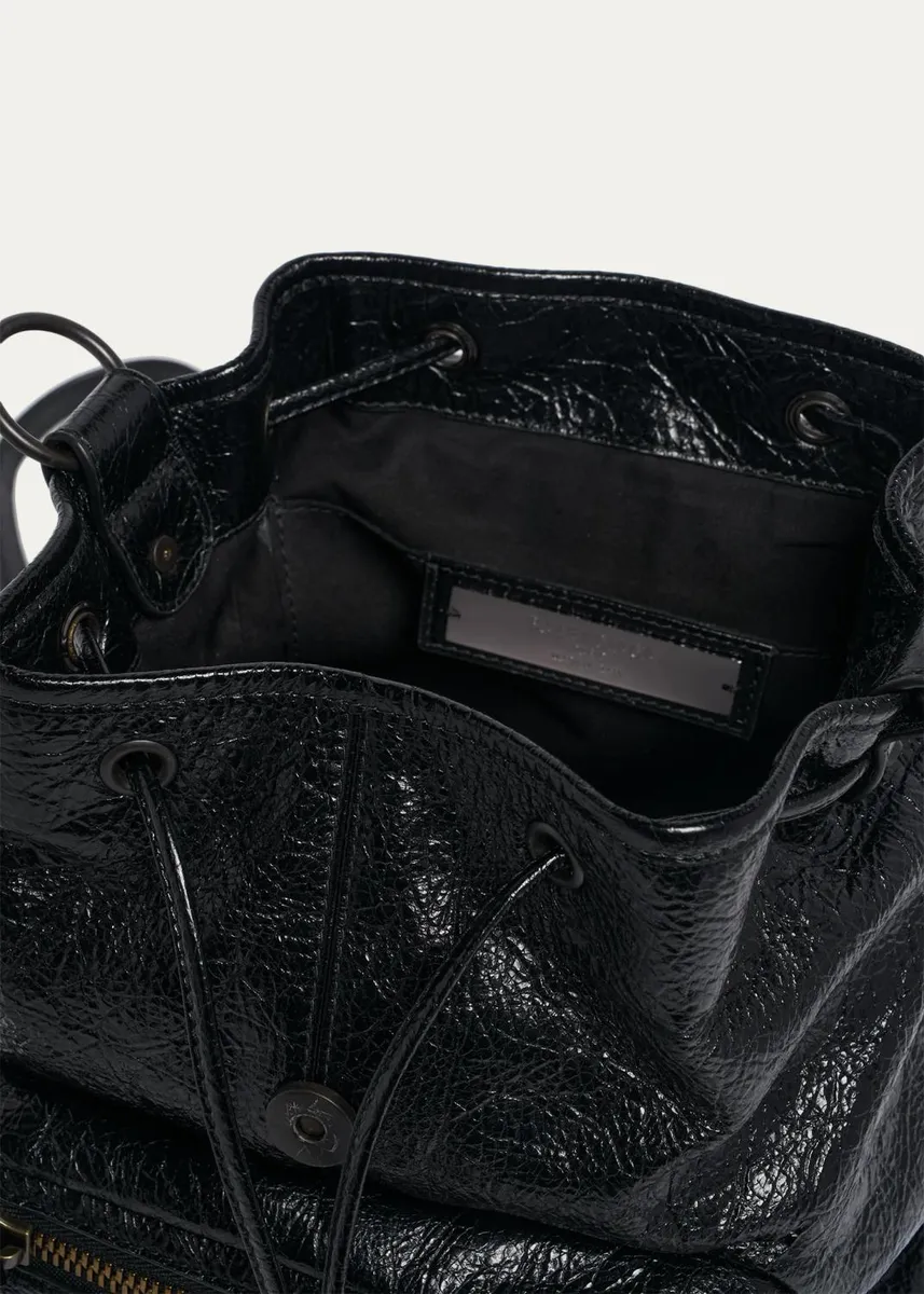 Balenciaga Le City Arena Leather Backpack | Thumbnail 4