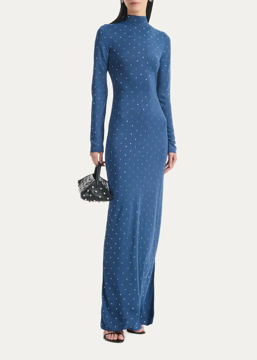 Altuzarra Cab Embellished High-Neck Maxi Dress | Thumbnail 2 Altuzarra Cab Embellished High-Neck Maxi Dress | Thumbnail 2