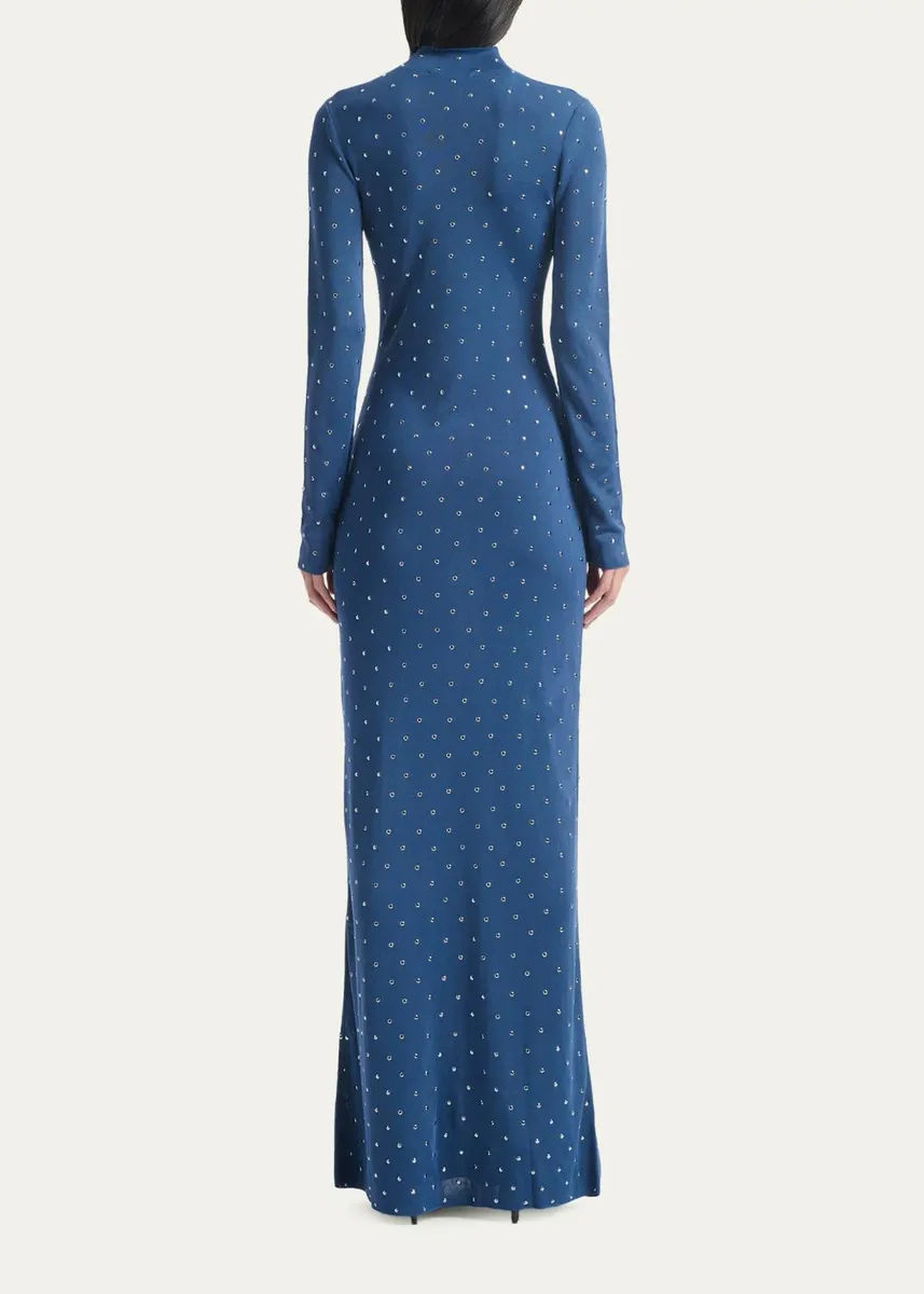 Altuzarra Cab Embellished High-Neck Maxi Dress | Thumbnail 3 Altuzarra Cab Embellished High-Neck Maxi Dress | Thumbnail 3