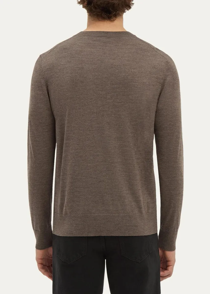 Gabriela Hearst Men's Palco Wool Sweater | Thumbnail 3 Gabriela Hearst Men's Palco Wool Sweater | Thumbnail 3