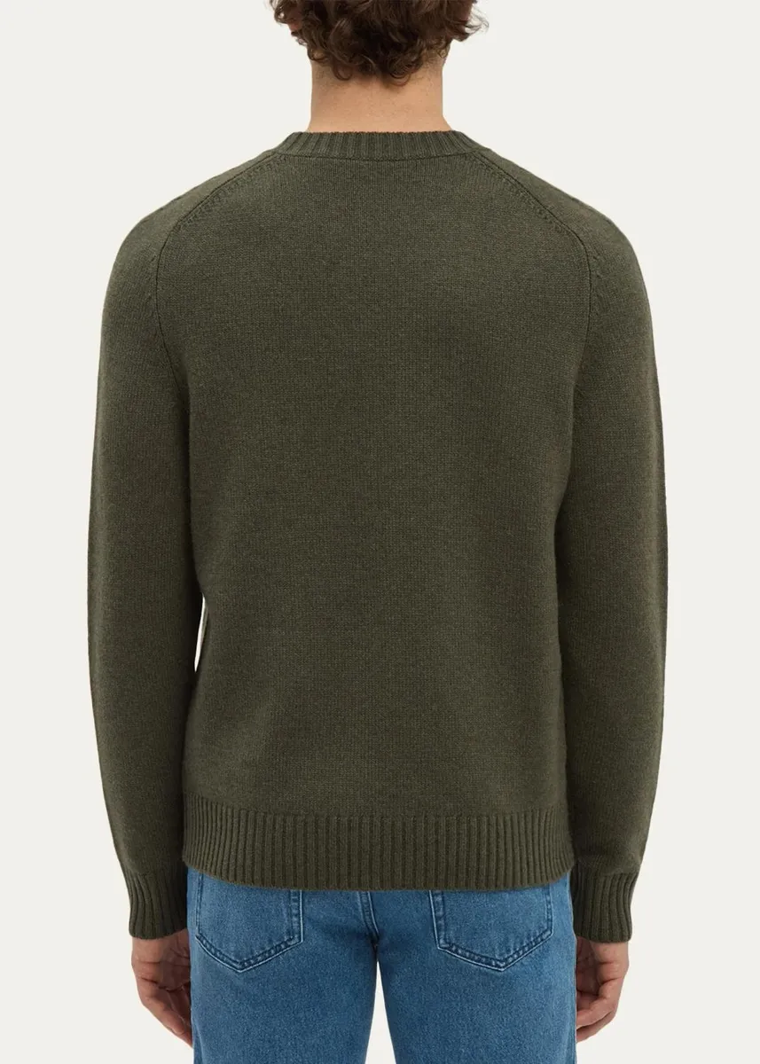 Gabriela Hearst Men's Palco Wool Sweater | Thumbnail 4 Gabriela Hearst Men's Palco Wool Sweater | Thumbnail 4
