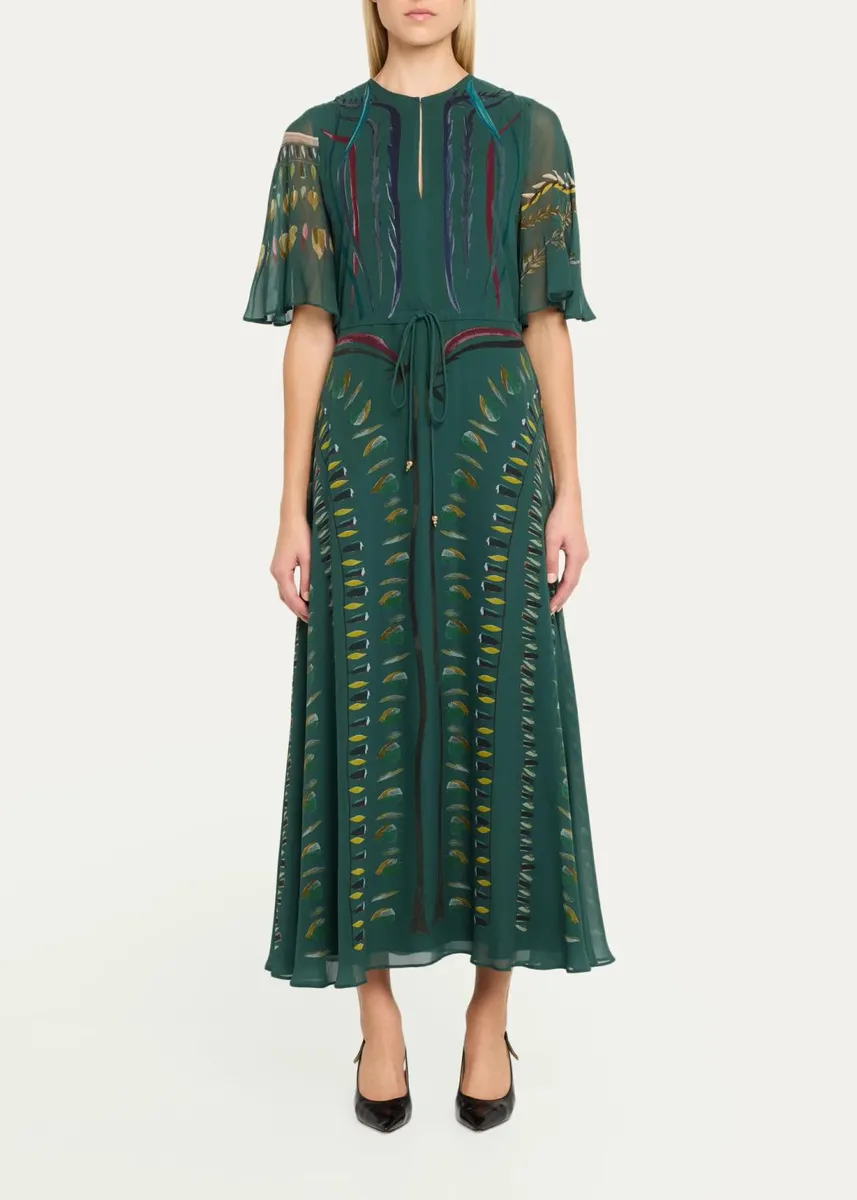 Altuzarra Thessaly Drawstring Maxi Dress | Thumbnail 2 Altuzarra Thessaly Drawstring Maxi Dress | Thumbnail 2