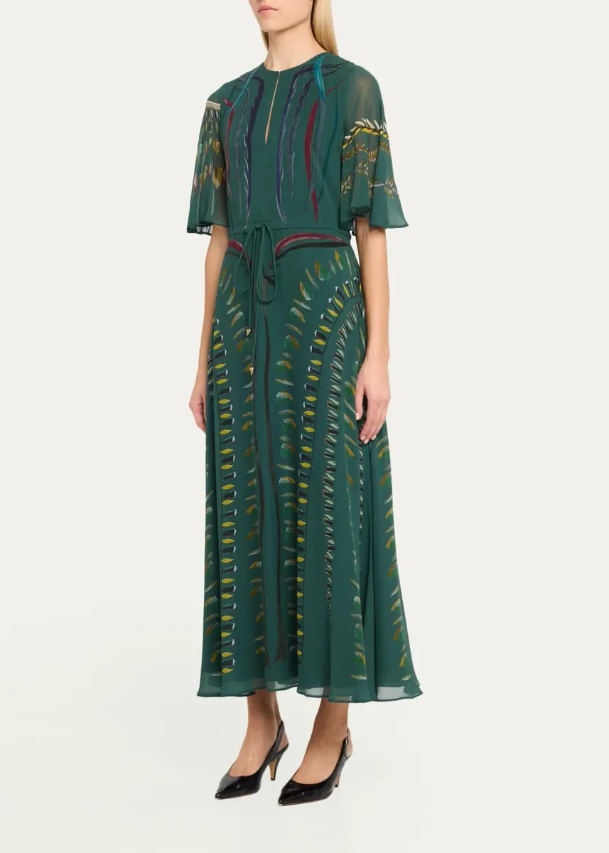 Altuzarra Thessaly Drawstring Maxi Dress | Thumbnail 4 Altuzarra Thessaly Drawstring Maxi Dress | Thumbnail 4
