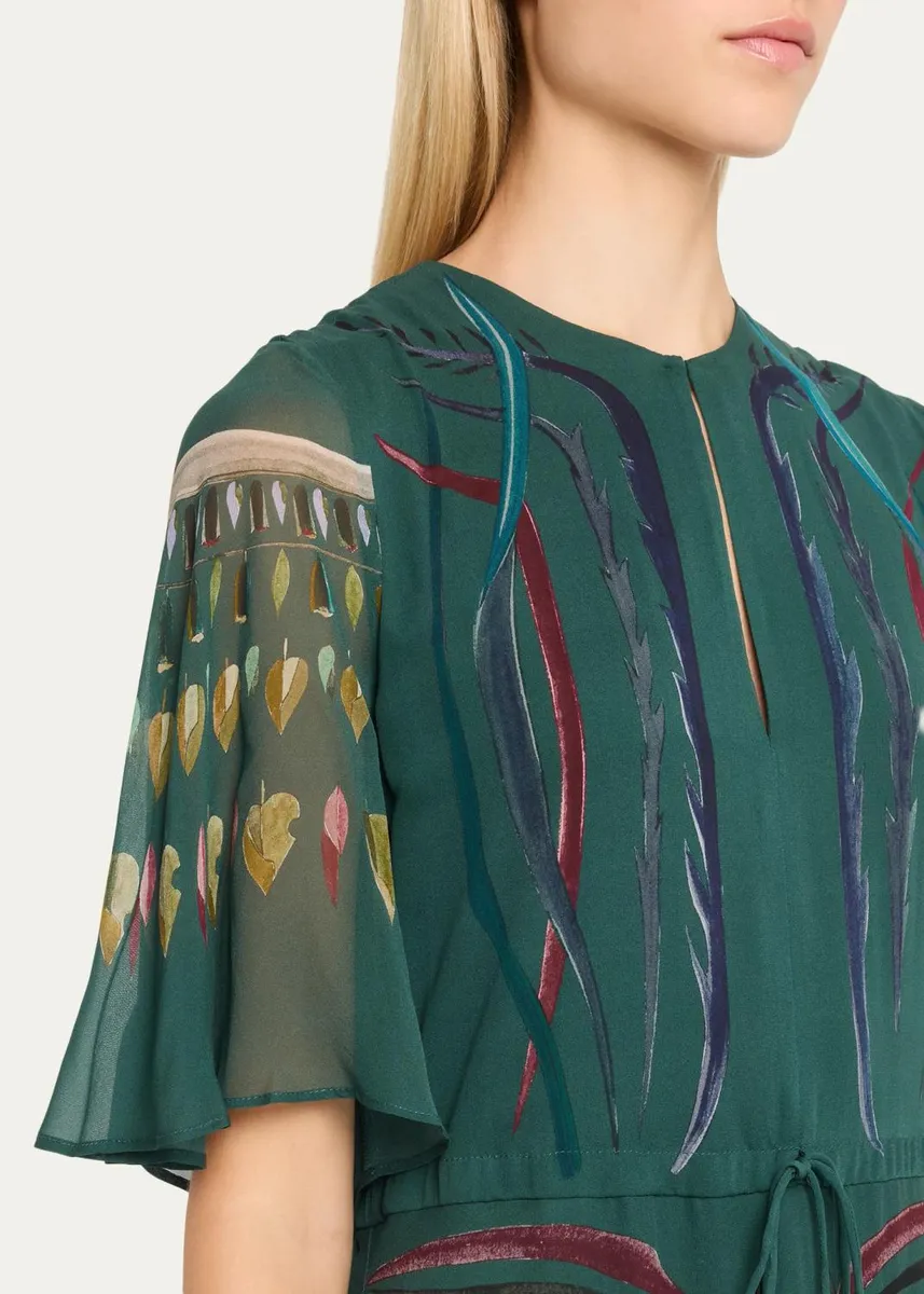 Altuzarra Thessaly Drawstring Maxi Dress | Thumbnail 5 Altuzarra Thessaly Drawstring Maxi Dress | Thumbnail 5