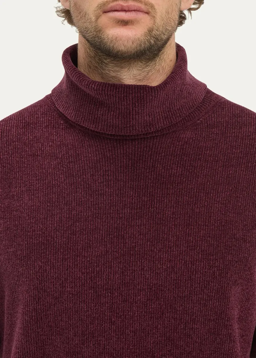 Gabriela Hearst Men's Almoner Silk Turtleneck Sweater | Thumbnail 5 Gabriela Hearst Men's Almoner Silk Turtleneck Sweater | Thumbnail 5
