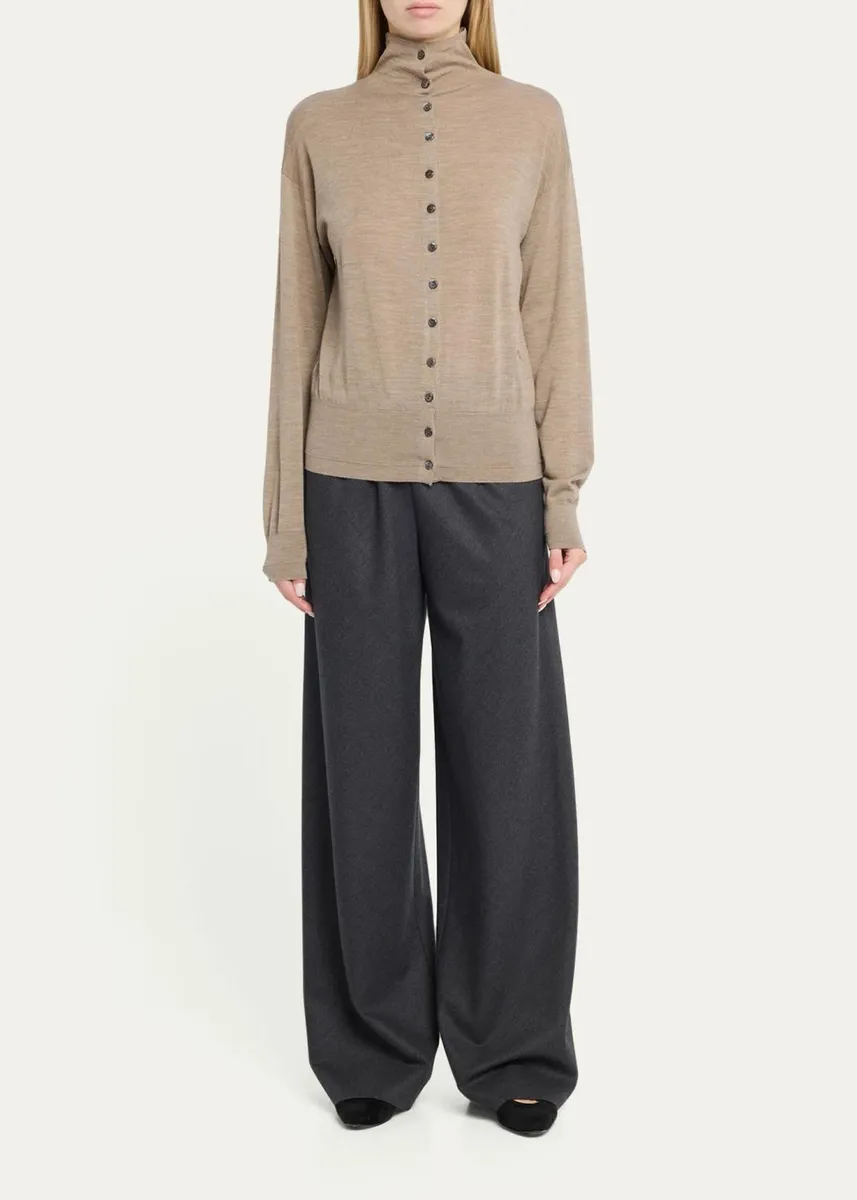 Maria McManus Mock-Neck Wool Cardigan | Thumbnail 2 Maria McManus Mock-Neck Wool Cardigan | Thumbnail 2