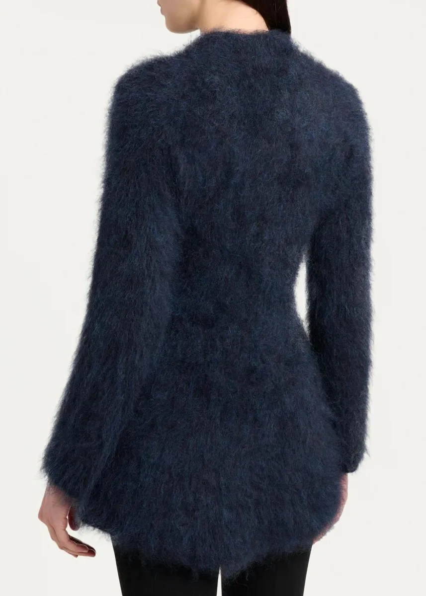 Proenza Schouler Aniza Fuzzy Mohair-Blend Cardigan | Thumbnail 3 Proenza Schouler Aniza Fuzzy Mohair-Blend Cardigan | Thumbnail 3