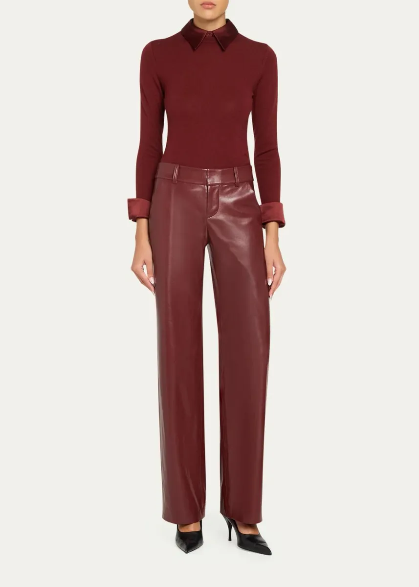 Alice + Olivia Porla Removable-Collar Merino Wool Sweater | Thumbnail 2 Alice + Olivia Porla Removable-Collar Merino Wool Sweater | Thumbnail 2