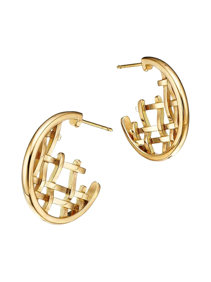 Futura Jewelry 14K Yuna Hoop Earrings