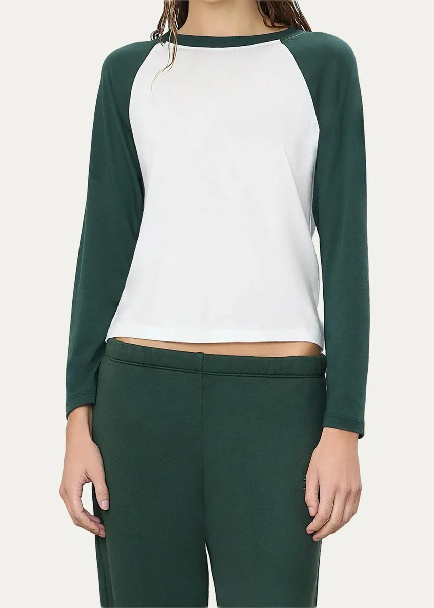 ÉTERNE Long-Sleeve Baseball T-Shirt | Thumbnail 5