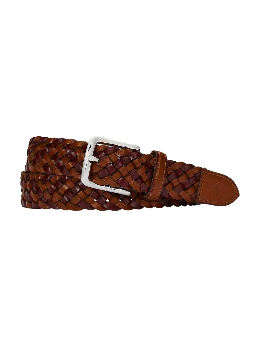 Polo Ralph Lauren Men's Westend Braided Leather Belt