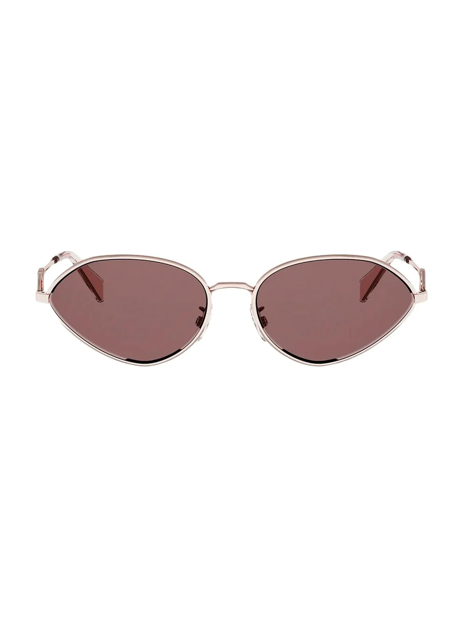 Wire 58MM Oval Sunglasses Wire 58MM Oval Sunglasses