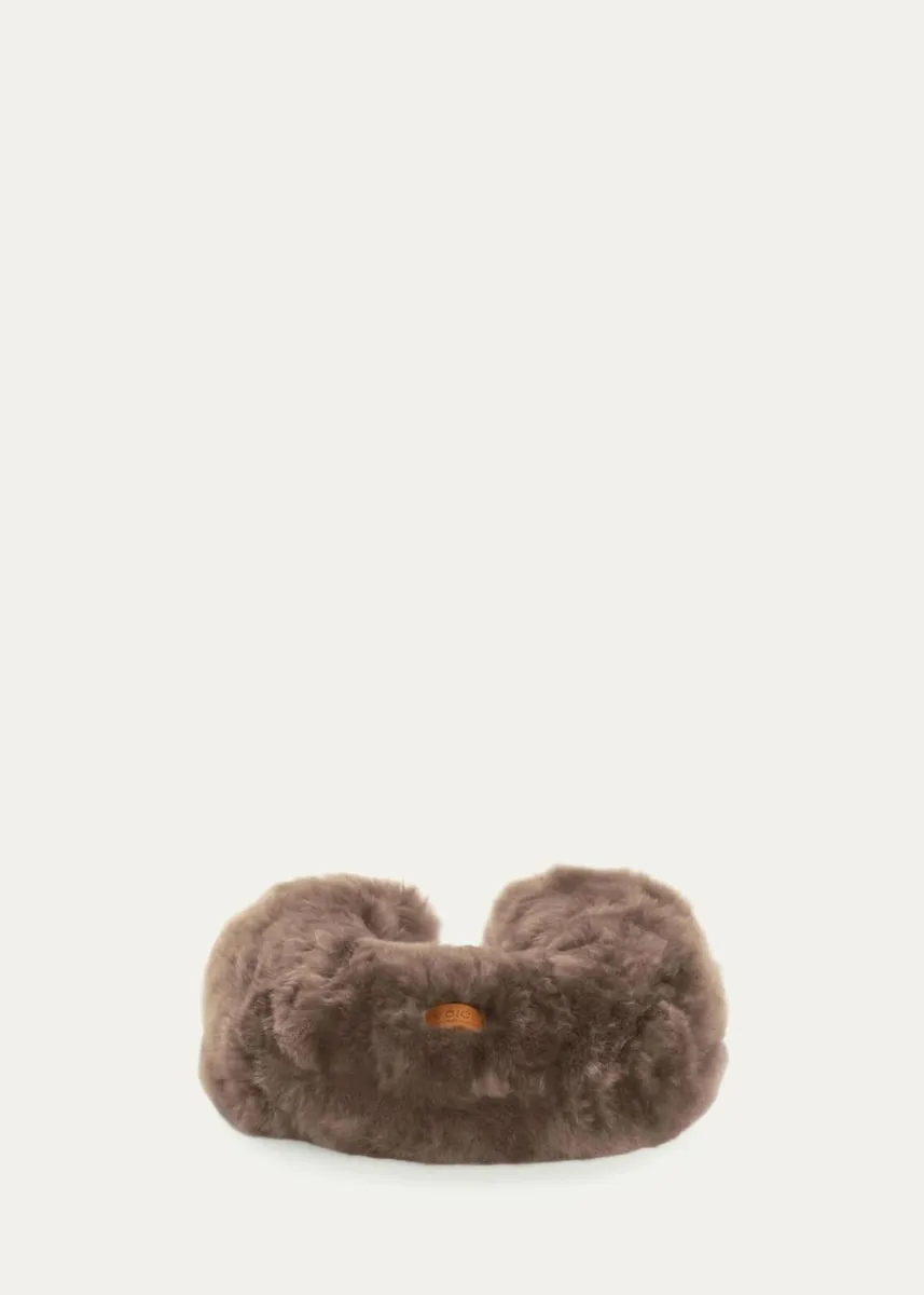 Weich Couture Alpaca Nio Fur Neck Pillow | Thumbnail 2 Weich Couture Alpaca Nio Fur Neck Pillow | Thumbnail 2