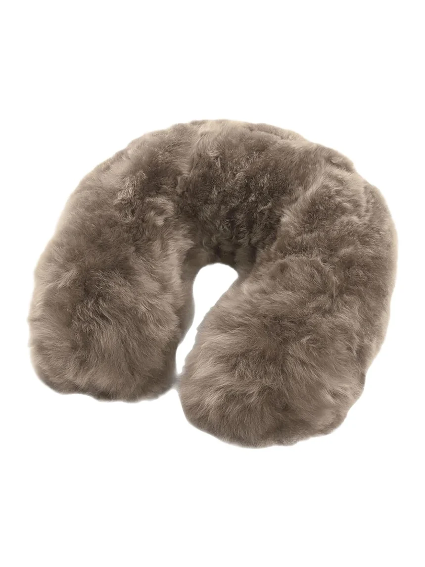 Weich Couture Alpaca Nio Fur Neck Pillow