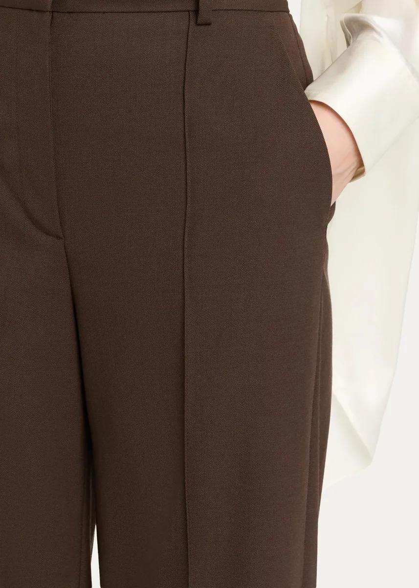 A.L.C. Reid Pintucked Wool-Blend Pants | Thumbnail 5 A.L.C. Reid Pintucked Wool-Blend Pants | Thumbnail 5