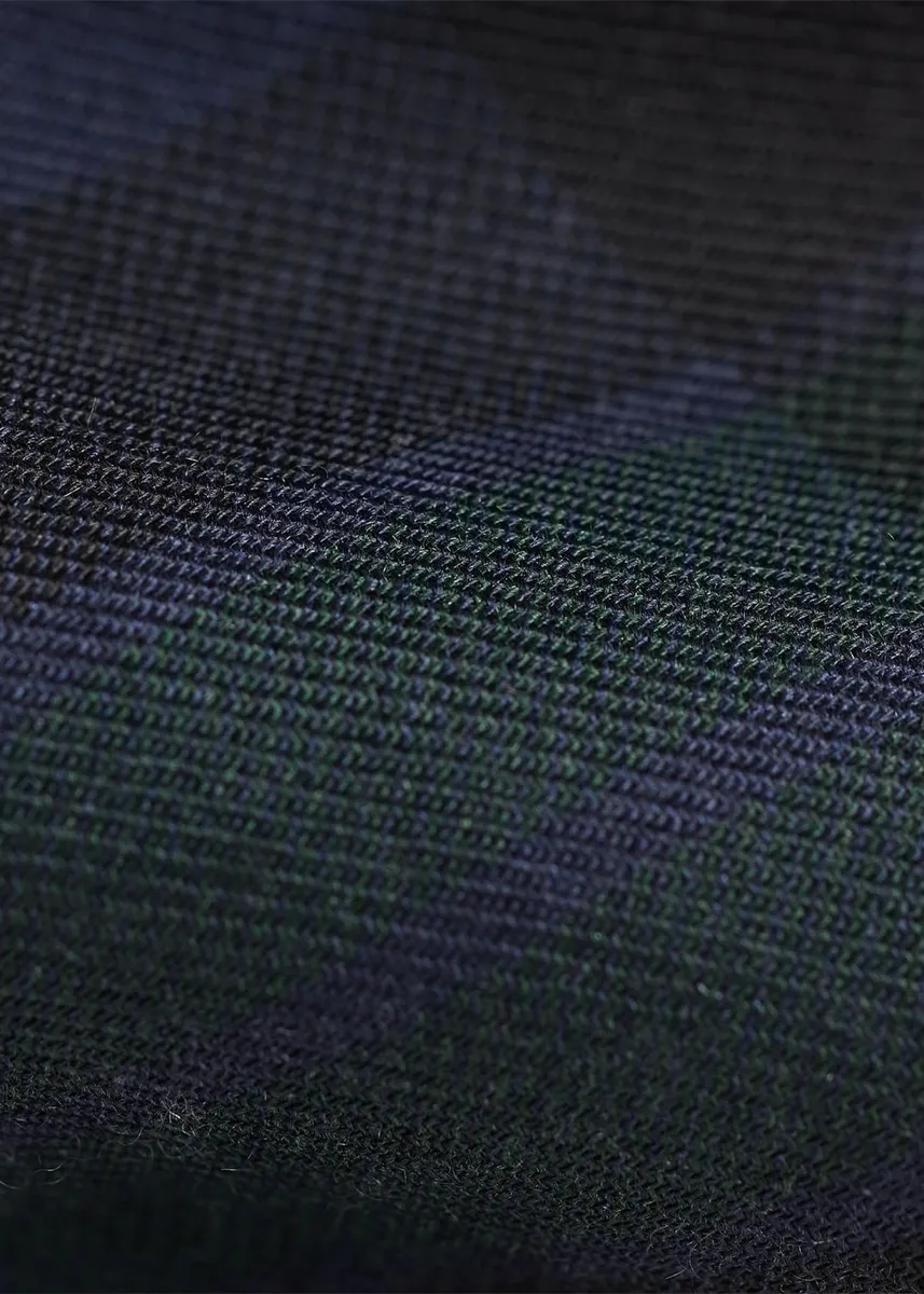 Ralph Lauren Purple Label Men's Plaid-Print Cashmere-Silk Bow Tie | Thumbnail 4
