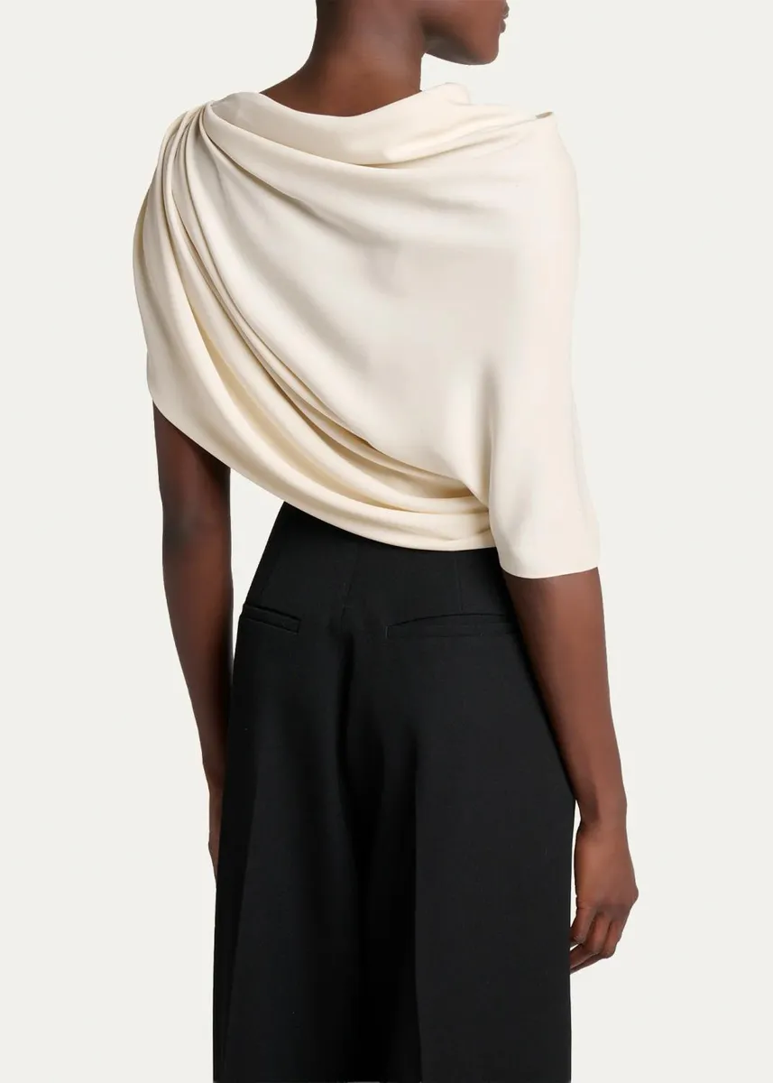Balenciaga One Shoulder Top | Thumbnail 3 Balenciaga One Shoulder Top | Thumbnail 3