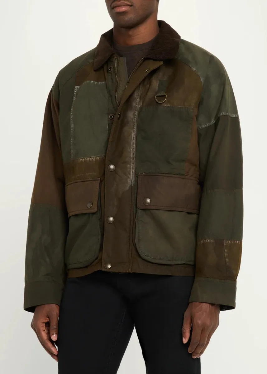 Polo Ralph Lauren Men's Patchwork Oilcloth Utility Jacket | Thumbnail 4 Polo Ralph Lauren Men's Patchwork Oilcloth Utility Jacket | Thumbnail 4