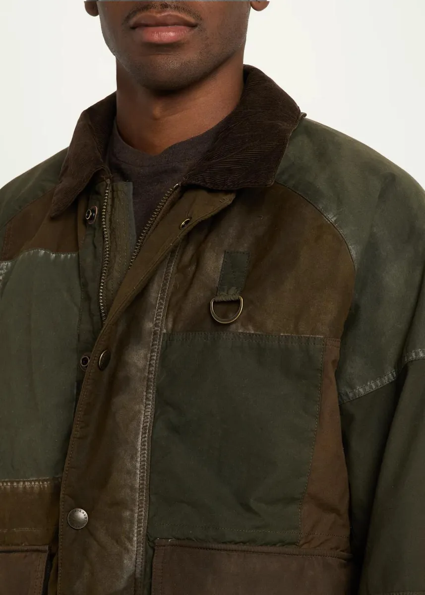 Polo Ralph Lauren Men's Patchwork Oilcloth Utility Jacket | Thumbnail 5 Polo Ralph Lauren Men's Patchwork Oilcloth Utility Jacket | Thumbnail 5