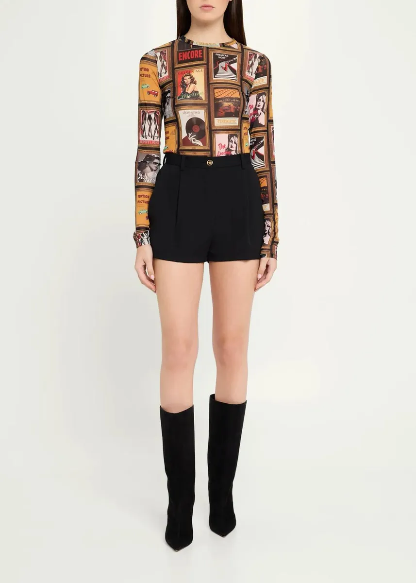 Alice + Olivia Delaina Long-Sleeve Top | Thumbnail 2