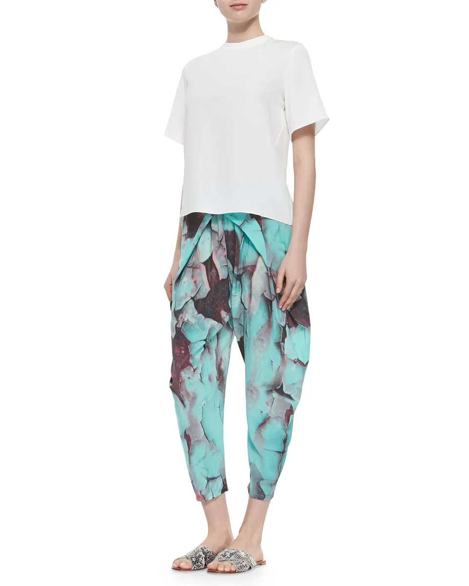 Veronica Beard Renzo Crop Cigarette Pants | Thumbnail 6 Veronica Beard Renzo Crop Cigarette Pants | Thumbnail 6