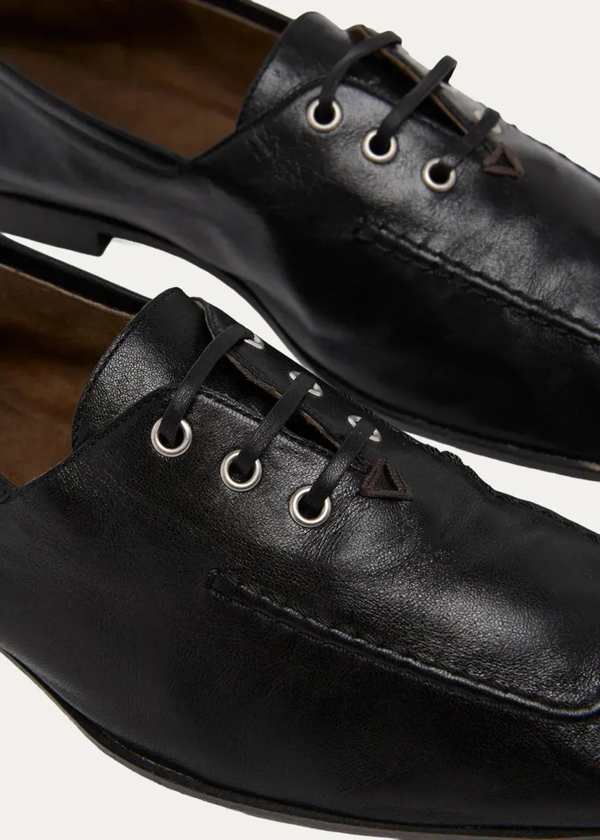 Bottega Veneta Gino Lace-Up Leather Shoes | Thumbnail 5 Bottega Veneta Gino Lace-Up Leather Shoes | Thumbnail 5