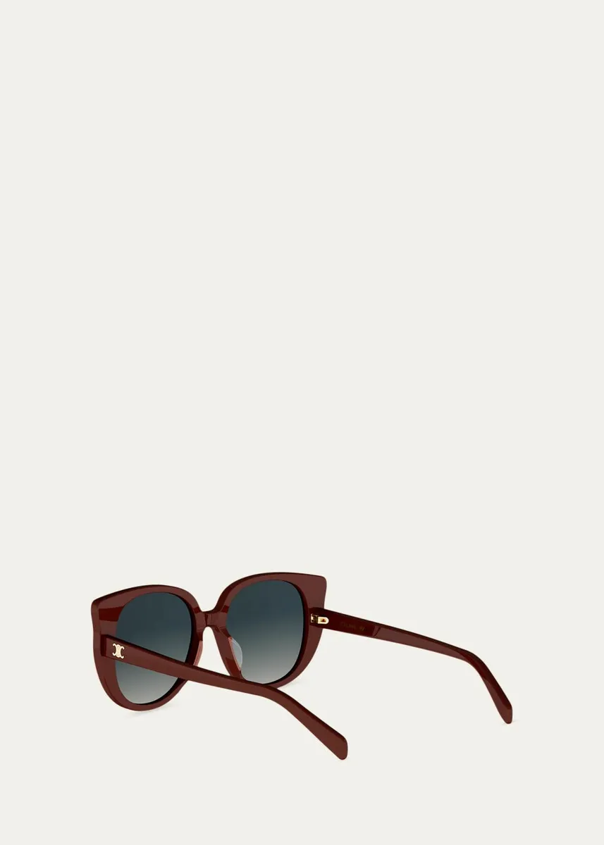 Celine Triomphe Mini 55MM Butterfly Sunglasses | Thumbnail 3 Celine Triomphe Mini 55MM Butterfly Sunglasses | Thumbnail 3