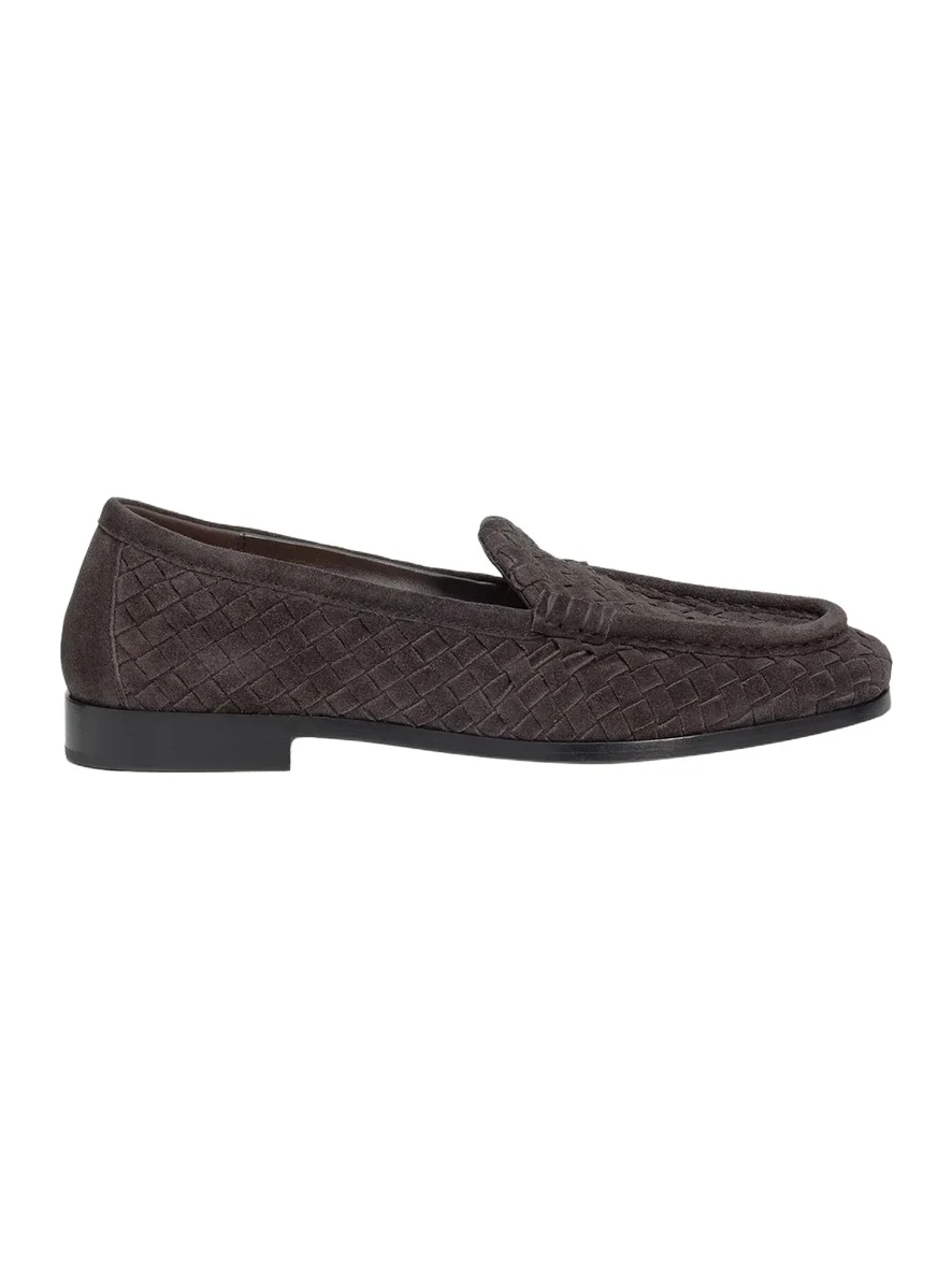 Silenzio Intrecciato Supple Suede Loafers Silenzio Intrecciato Supple Suede Loafers