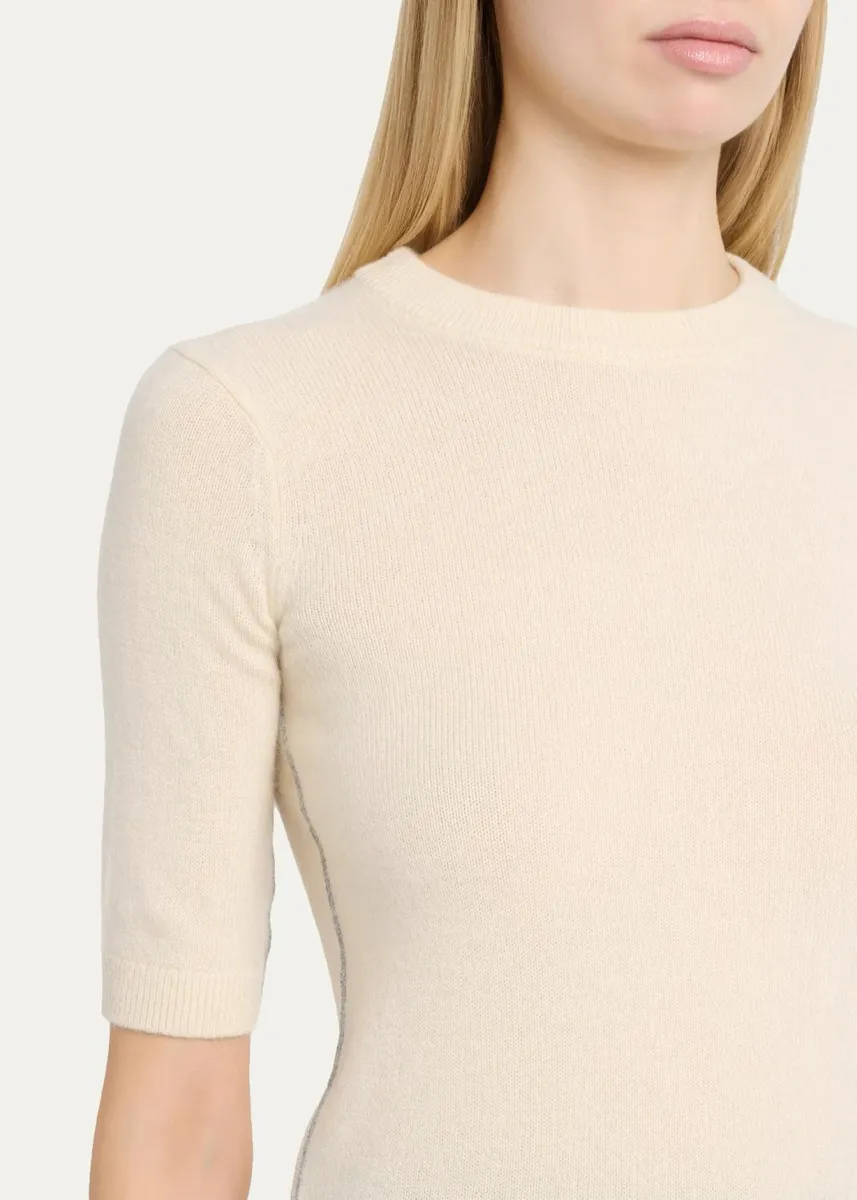 Maria McManus MM Cashmere and Cotton Baby Tee | Thumbnail 5