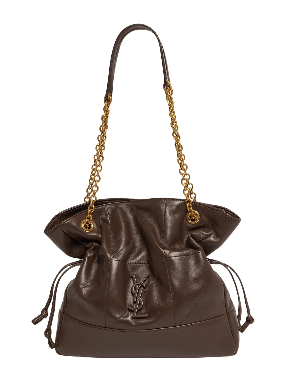 Saint Laurent Jamie Logo Leather Shoulder Bag