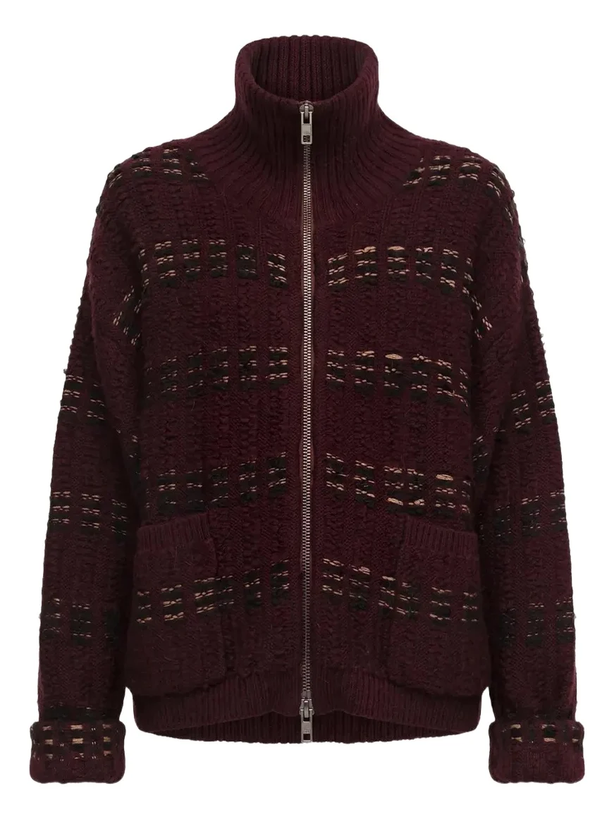 Romina Mixed Stitch Knit Sweater Romina Mixed Stitch Knit Sweater