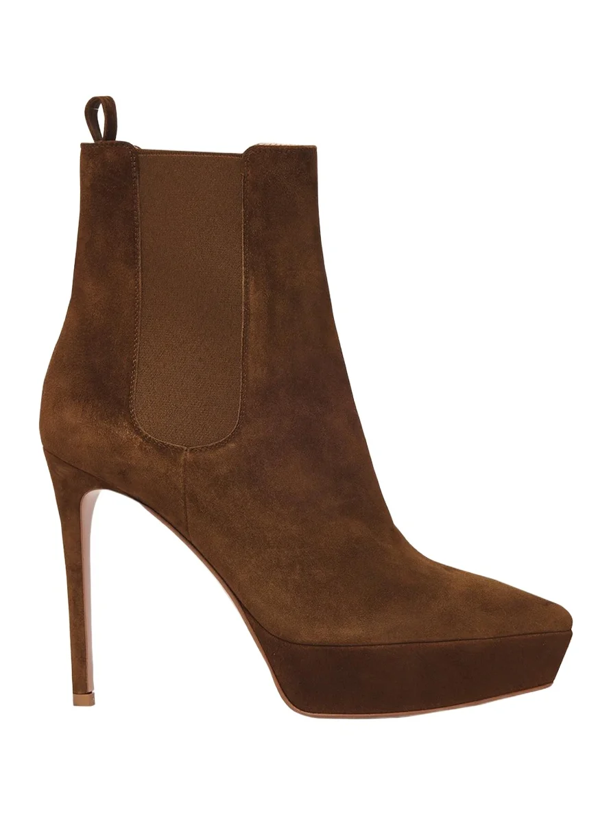 85mm Suede Platform Booties 85mm Suede Platform Booties